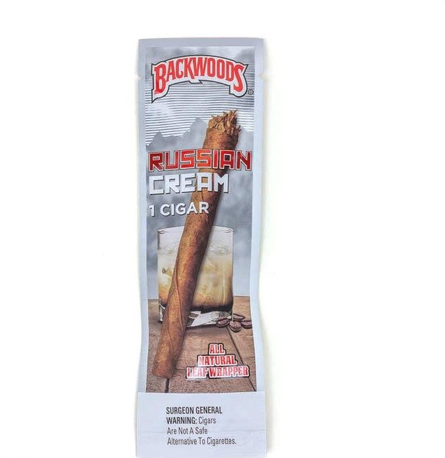 BACKWOODS SINGLES RUSSIAN CREAM 24CIGARS