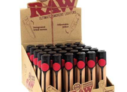 RAW PHEONIX LIGHTERS 30 PK CLAS