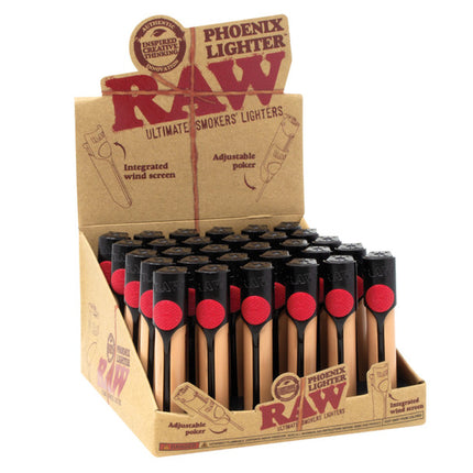 RAW PHEONIX LIGHTERS 30 PK CLAS