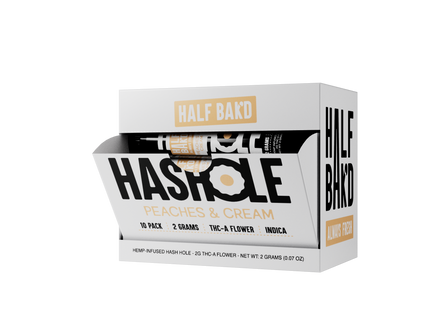 HALF BAK'D THC-A 2G HASH HOLES 10 PACK