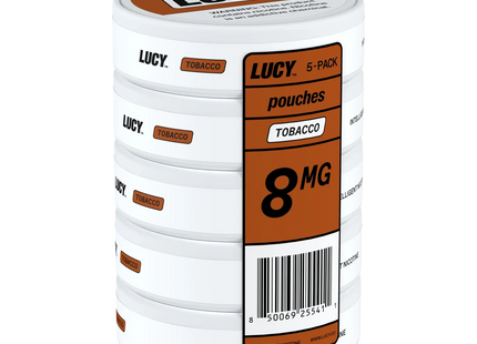 LUCY NICOTINE 8MG - TOBACCO