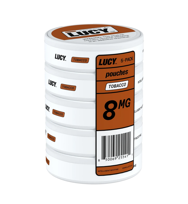 LUCY NICOTINE 8MG - TOBACCO