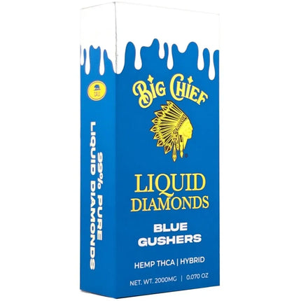 BIG CHIEF 2G DISP BLUE GUSHERS