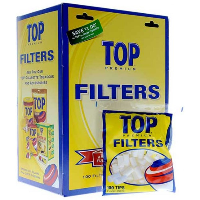 TOP CIG FILTER TIPS BOX OF 30
