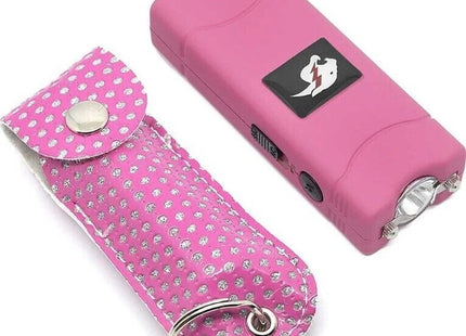 CHEETAH COMBO STUN GUN & PEPPER SPARY PINK COLOR