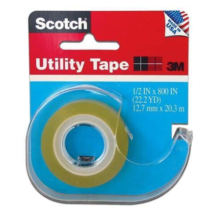 SCOTCH UTILITY TAPE 3M - 12 CT