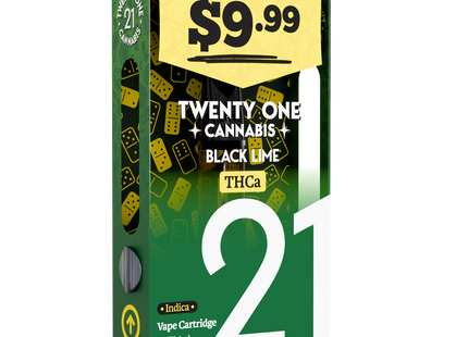 21 1ML CART 9.99$  BLACK LIME(I) 6PACK