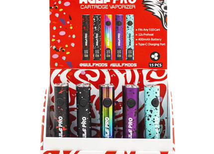 WULF PRO 510 BATTERY 15PK
