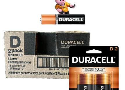 DURACELL D2 6PK