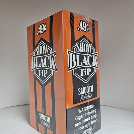 SHOW BLACK TIP SMOOTH 25 CT