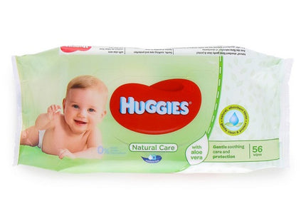 HUGGIES BABY WIPES NATURAL CARE 56COUNT