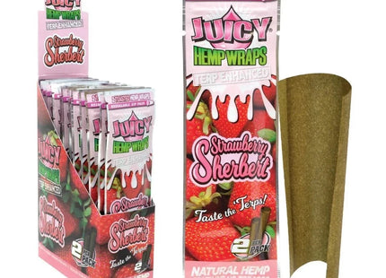 JUICY 2PK HEMP WRAPS   25COUNT
