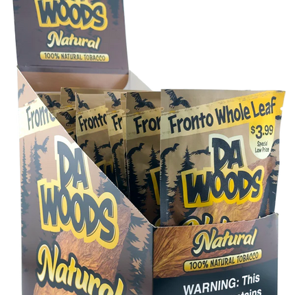 DA WOODS FRONTO WHOLE LEAF 3.99$ NATURAL 10PACKS