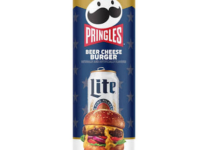 PRINGLES 5.5oz CHIPS BEER CHEESE BURGER 1COUNT