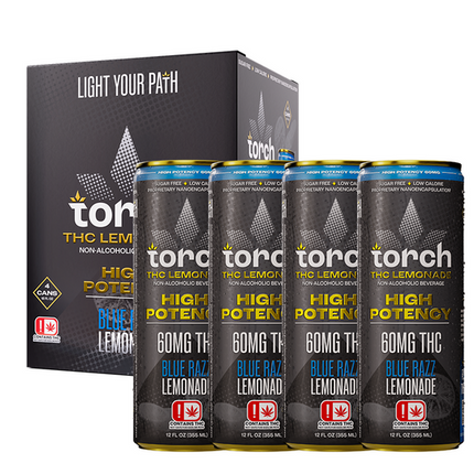 TORCH 60MG THC JUICE BLUE RAZ L