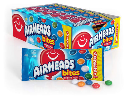 AIR HEAD BITES 4oZ SHARE SIZE ORIGINAL FRUIT 18PACK