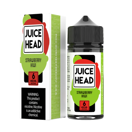 JUICE HEAD 6MG E-LIQUID STRAWBERRY KIWI 1COUNT