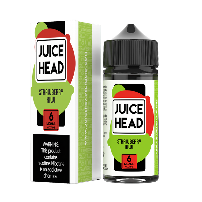 JUICE HEAD 6MG E-LIQUID STRAWBERRY KIWI 1COUNT