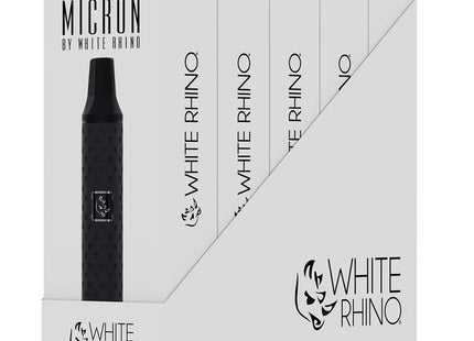 WHITE RHINO MINI MICRON VAPORIZER STARTER KIT - 5 COUNT