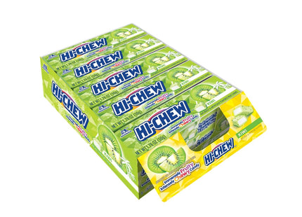 HI-CHEW 1.76oZ CHEWY CANDY KIWI 15PACKS