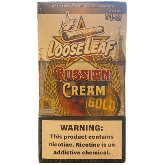 LOOSELEAF RUSIAN CREAM GOLD 2PK