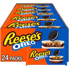 REESE'S 2PK OREO & WHITE CREME PEANUT BUTTER CUPS 24COUNT