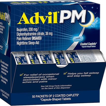 ADVIL PM 50 CT - 2 PK