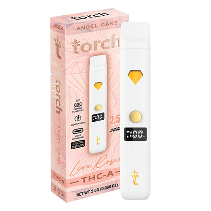 TORCH 2.5G THC-A LR ANGEL CAKE