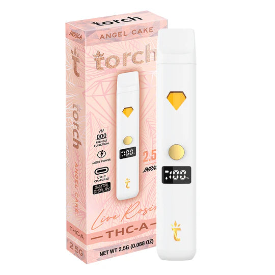 TORCH 2.5G THC-A LR ANGEL CAKE