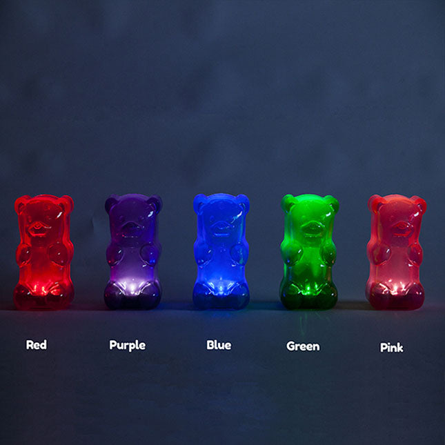 GUMMY BEAR WITH LED LIGHT 12COUNT