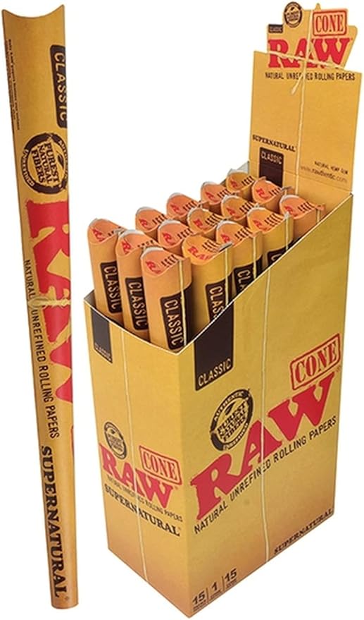 RAW CONES SUPERNATURAL 15 PK
