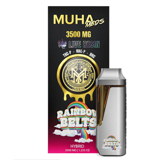 MUHA MEDS 3.5G DISP RAINBOW BEL