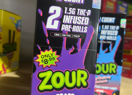 ZOUR THC-P 1.5G PRE-ROLL PRE PRICE $8.99