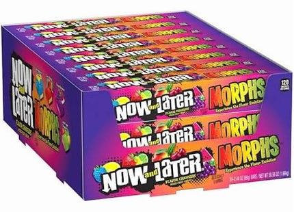 NOW & LATER MORPHS MIXED FRUIT CHEWS 24PACK