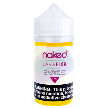 NAKED 6MG E-LIQUID LAVAFLOW 60ML