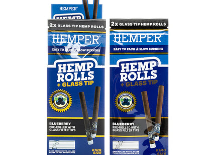 HEMPER KING ROLLS BLUEBERY 12CT