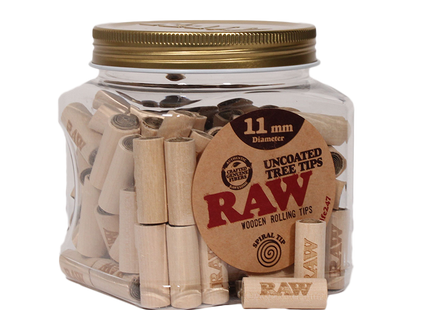 RAW UNCOATED TREE TIPS 11 x 30MM 100COUNT