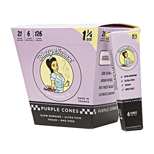 BLAZE SUSAN -PURPL 1 1/4-21CT