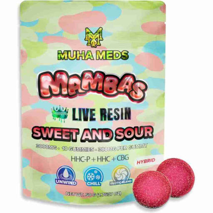 MUHA GUMMIES SWEET & SOUR 10PK