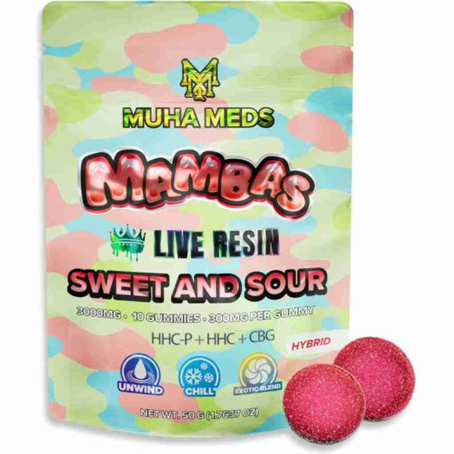 MUHA GUMMIES SWEET & SOUR 10PK