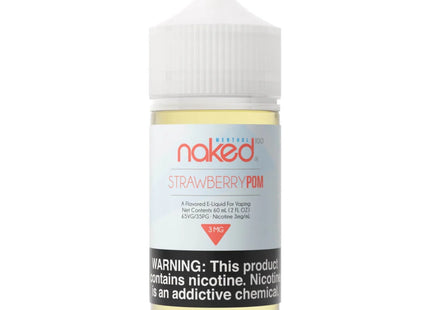 NAKED 3MG E-LIQUID STRAWBERRY POM 60ML