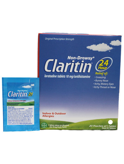 CLARITIN 20 COUNT