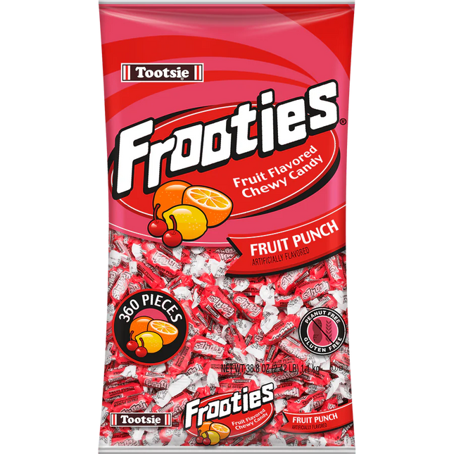 TOOTSIE FROOTIES 1CT CANDY 360COUNT