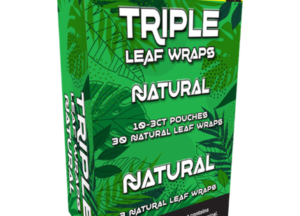 TRIPLE LEAF WRAPS 3 FOR $2.49 - 10 PACK