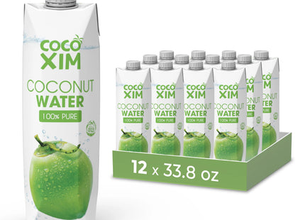 COCOXIM 33.81oZ ORGANIC COCONUT WATER 6COUNT