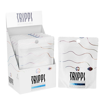 TRIPPI MAGIC MUSHROOM 5PK GUMMIES GALACTIC RAZZ 10COUNT