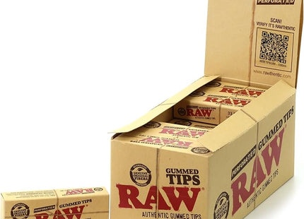 RAW TIPS PERFORATED 24 PACK
