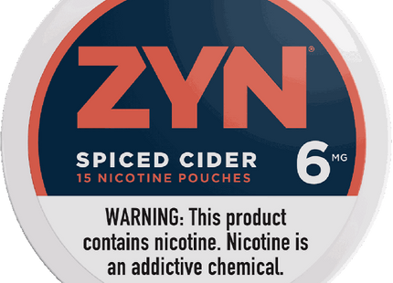 ZYN NICOTINE POUCHES 6MG -  5ROLLS