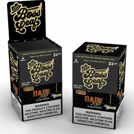 BOSS LEAF 20CT-3PK DARK XO
