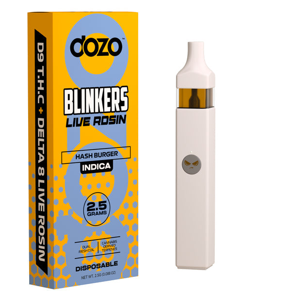 DOZO 2.5G DISP HASH BURGER 5PK